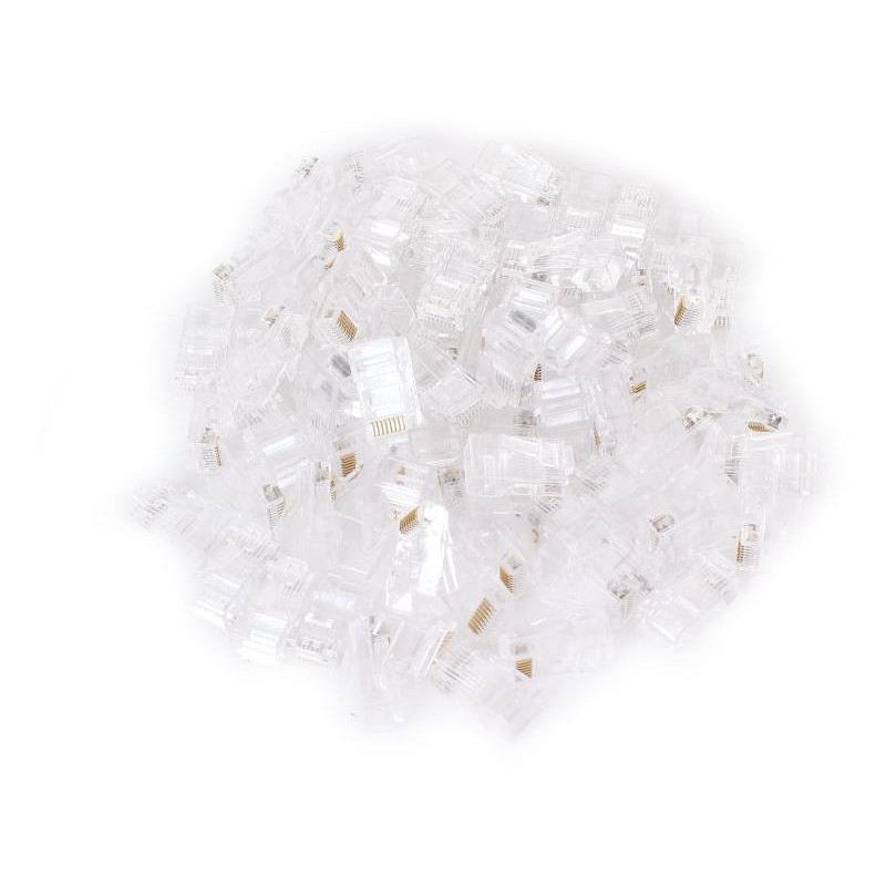 WTYK SIECIOWY PRZELOTOWY GETFORT RJ45 CAT.6 8P8C (100szt)