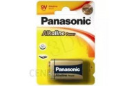 Bateria PANASONIC 9V 6LR61 ALKALINE (blister 1szt.)