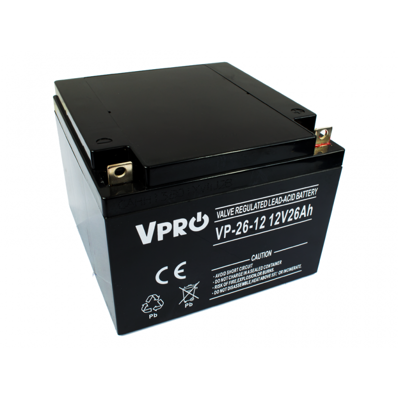 Akumulator AGM VPRO 26Ah
