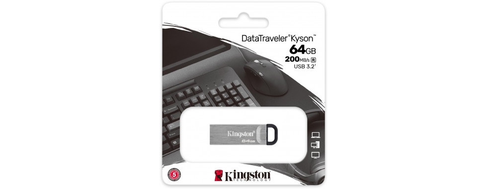 Pendrive Kingston Kyson DTKN/64GB USB 3.2 Gen1