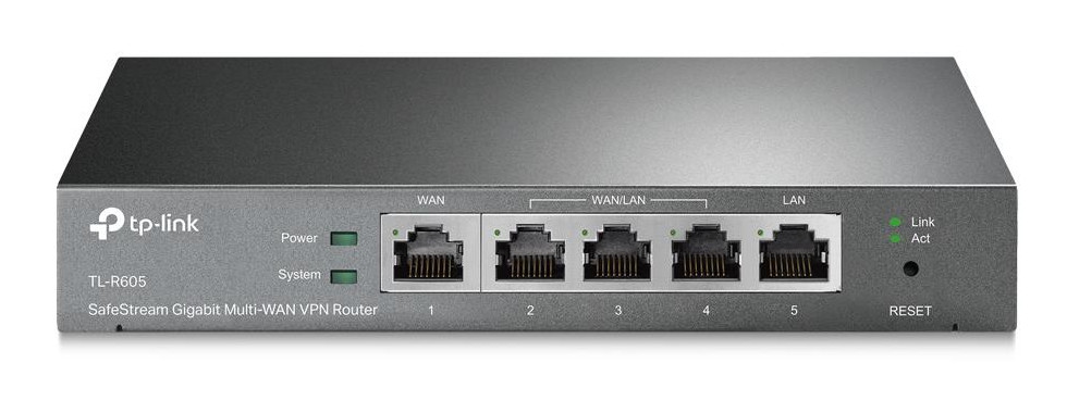 ROUTER TP-LINK TL-R605 VPN SafeStream, Multi-WAN