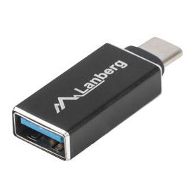 ADAPTER USB-C(M) 3.1- USB-A(F) CZARNY OTG