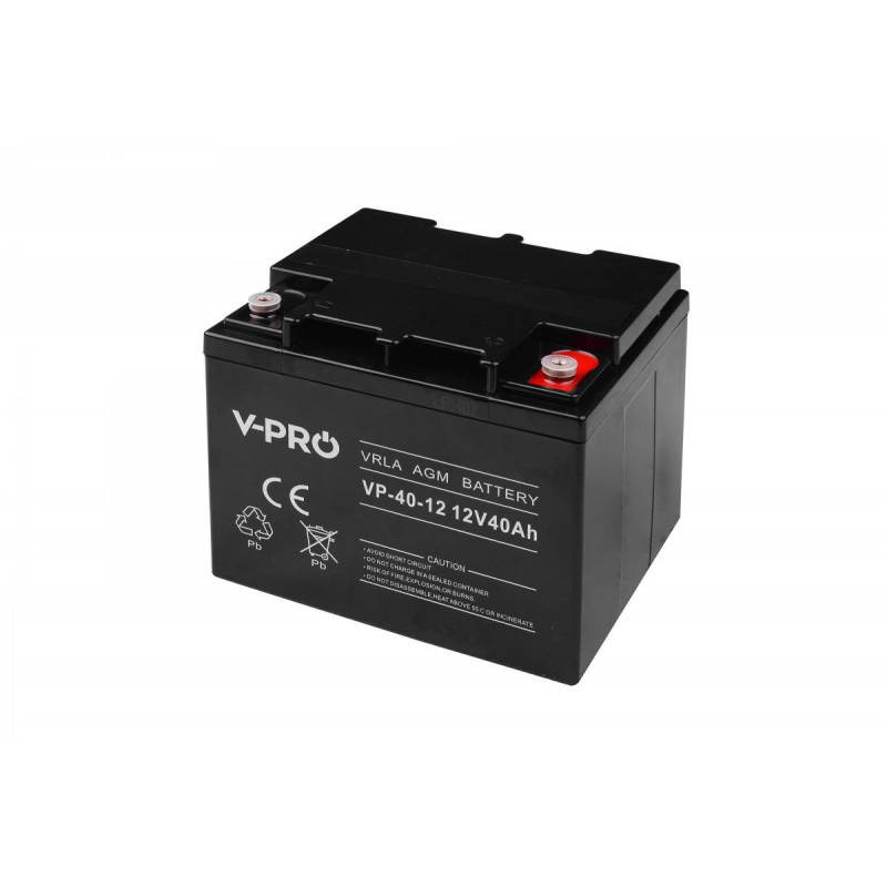 Akumulator AGM VPRO 12V 40Ah