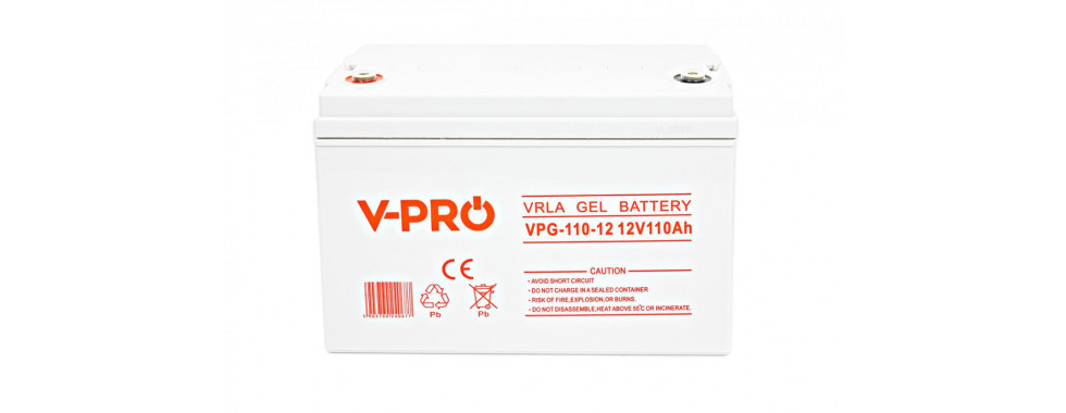 Akumulator Volt Polska GEL VPRO Solar 12V 110Ah
