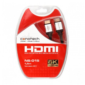 Kabel HDMI Conotech NS-015 8K ver. 2.1 1,5 metra