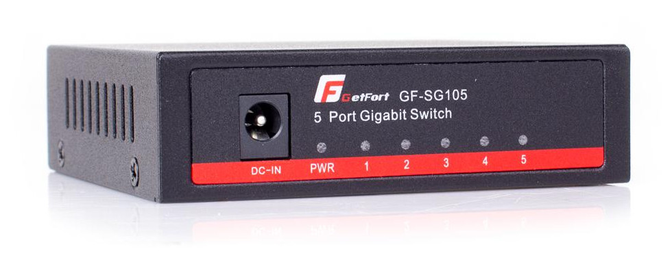SWITCH GETFORT SG-105 (5 x Gigabit Eth)