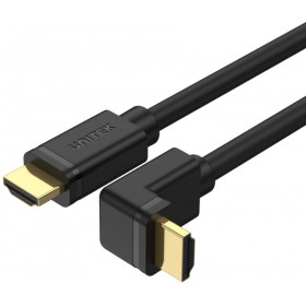 Unitek kabel kątowy HDMI 2.0 90 stopni 4K 2 m