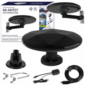 Antena Mistral MI-ANT07 UFO - CZARNA
