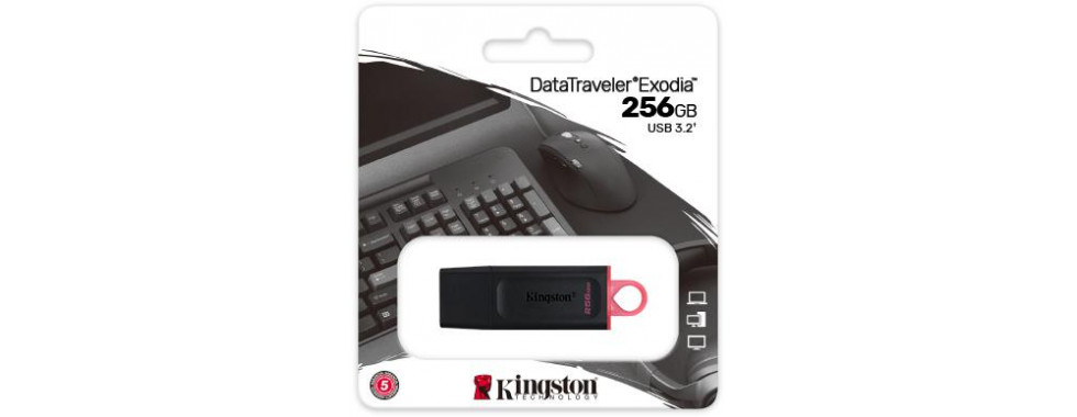Kingston Pendrive Data Traveler Exodia 256GB USB3.1 Gen1