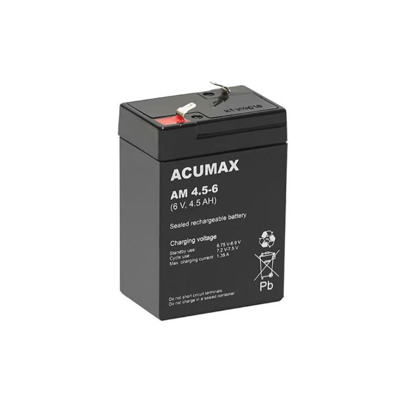 Akumulator ACUMAX serii AM 6V 4,5Ah