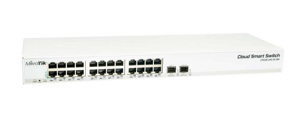 MIKROTIK ROUTERBOARD RTB-CSS326-24G-2S+RM