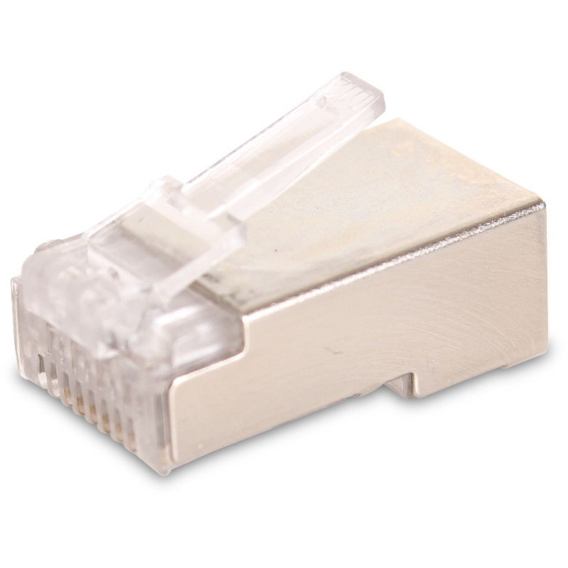 WTYK SIECIOWY GETFORT RJ45 CAT.6 8P8C EKRANOWANY (100SZT)