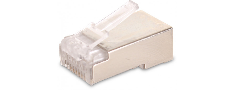 WTYK SIECIOWY GETFORT RJ45 CAT.6 8P8C EKRANOWANY (100SZT)