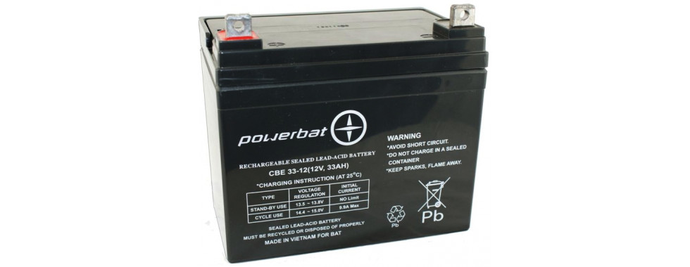 Akumulator PowerBat AGM 33Ah